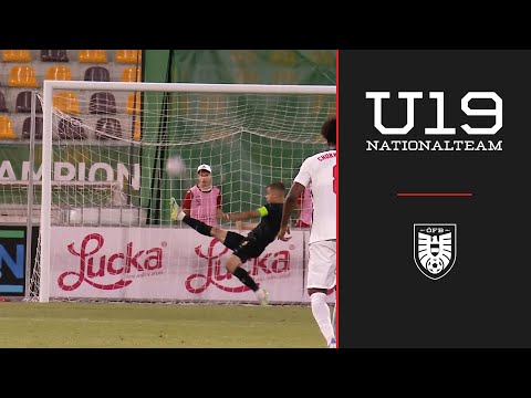 Starke Rettungsaktion von Ervin Omic | U19 | England vs. Österreich | UEFA U19-EURO 2021/22 Endrunde