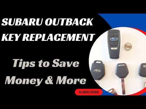 Subaru Outback Key Replacement - How to Get a New Key (Costs, Tips, Types of Keys & More)
