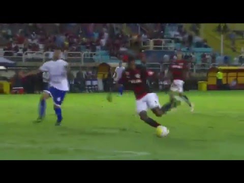 Gol de Marcelo Cirino - Flamengo 3 x 0 Confiança - Copa do Brasil 2016