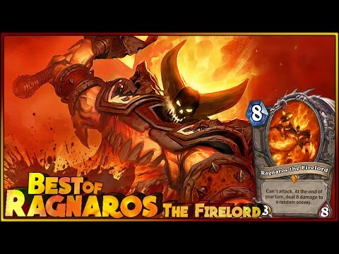 Hearthstone Best of Ragnaros the Firelord - Funny and lucky Rng Moments
