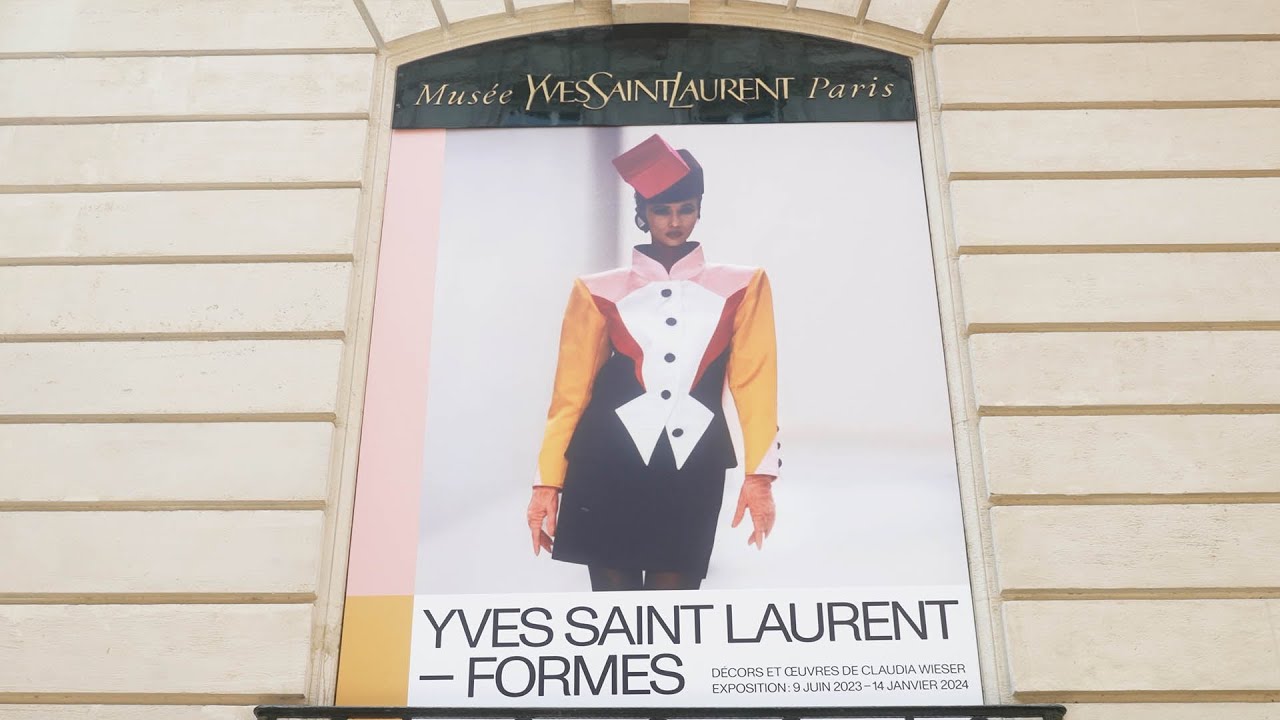 Pepe Info  “YVES SAINT LAURENT – KSZTAŁTY I FORMY” W Paryżu