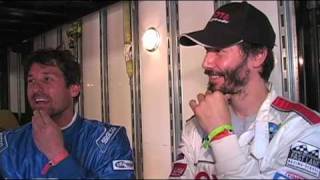 Racing advice from Keanu Reeves, Adrien Brody and Patrick Dempsey - 06.04.10