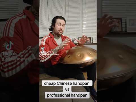 cheap Chinese handpan vs professional handpan#handpan #harrypotter #harrypotter  #handpanmusic