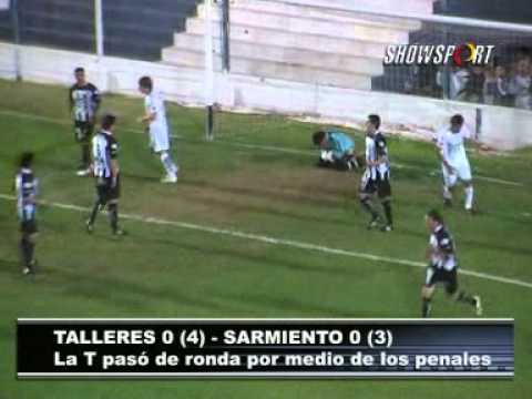 Talleres 0 (4) - Sarmiento 0 (3) En Bº JardÍn la T eliminó al de Leones y avanza en la Copa Arg.