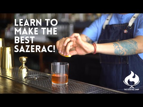 Sazerac Cocktail Tutorial