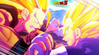 NEW EOZ Super Saiyan 3 Goku VS Vegeta BOSS FIGHT & SECRET ENDING| DBZ KAKAROT DLC6 STORY