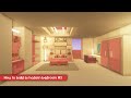 How to build a modern bedroom in Minecraft