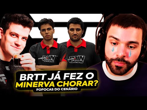 🚨 KAMI FALOU SOBRE O DIA QUE O BRTT FEZ O MINERVA CHORAR! FOI VERDADE ISSO? MINERVA REAGE