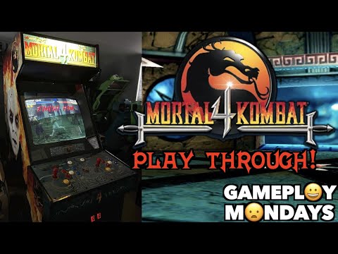 Mortal Kombat 4 Play Through on a Dedicated MK4 Cabinet! | Gameplay Mondays