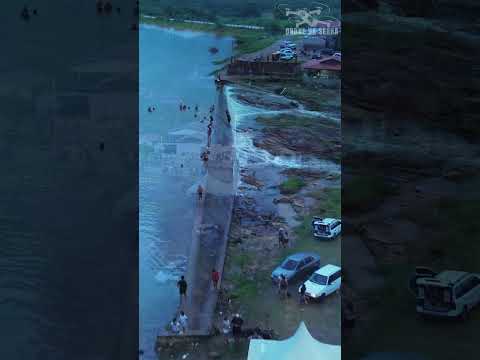 Final de tarde no #açude cachoeira em Lajes Pintadas rn domingo 8 de março 2026