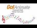 GoAnimate Concert Hall Yellow Carousel