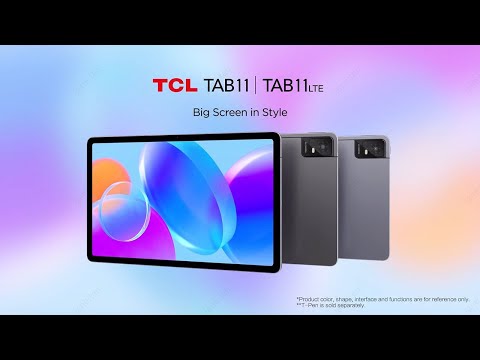 thumbnail video image 2 of Tableta TCL  Eternals 128 GB Morado + Funda + Stylus Pen, 2 of 5