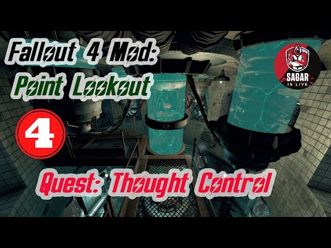 FALLOUT 4 DLC - POINT LOOKOUT Part 4 Gameplay: Thought Control Quest No Commentary (Desmond)