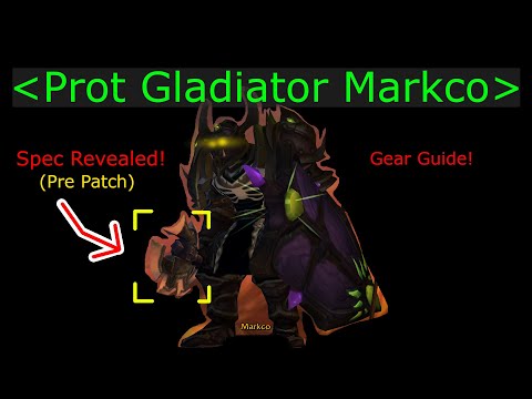 Gladiator Protection Warrior WOTLK Classic Prepatch Spec Talent Guide