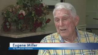 Braves honor veteran who served in 3 wars as Hometown Hero