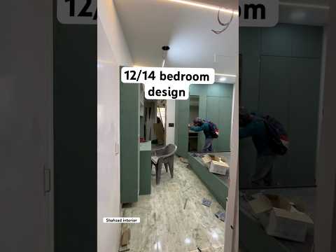 12/14 Room size ￼bedrooms || interior design with beautiful... #bedroomdesign  #sortvideo #youtubesh