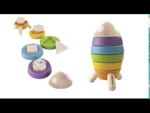 Plan Toys Stacking Rocket | Jumangee Shop