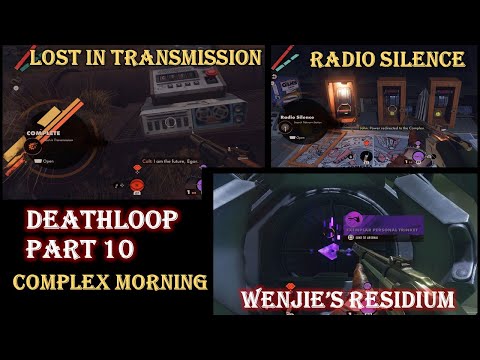 DEATHLOOP PS5 - Full Gameplay Walkthrough Part 10 - The Complex Morning Secrets & Missions 4K60p