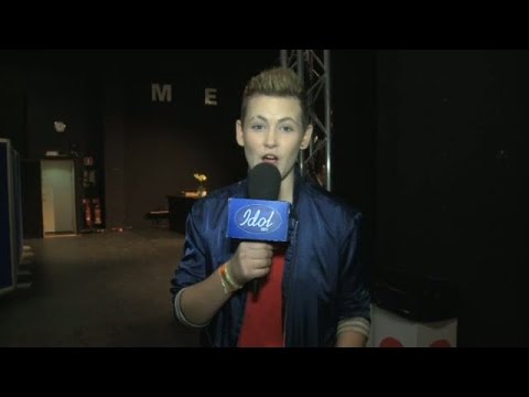 Linni teasar om kvällen - Idol Sverige (TV4)