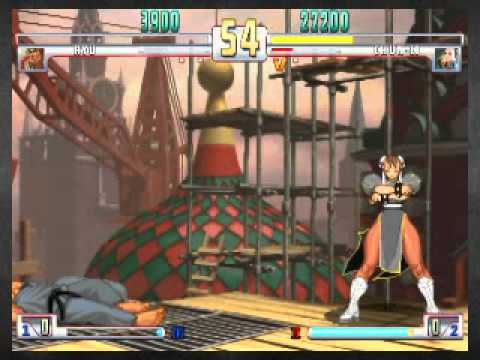 Street Fighter 3 Online Edition Ranked Match Chun-li(me) vs Ryu