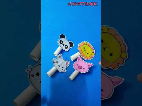 How to make finger puppets/Easy finger puppets/Animals finger puppets/#easy