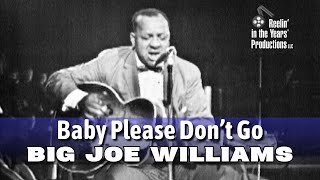 Big Joe Williams • Baby Please Don't Go • 1963 [Reelin' In The Years Archive]