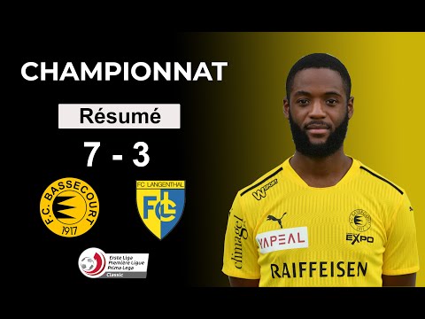 Résumé du match FC BASSECOURT | FC LANGENTHAL (3:2)  7:3