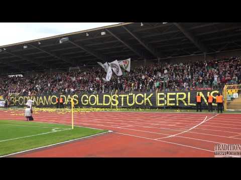 Berliner Pilsner-Pokal Finale 2015 Choreo SV Tasmania Berlin - BFC Dynamo in FULL HD