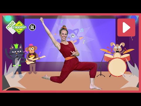 KINDERYOGA AVONTUUR: JE WORDT BEROEMD! | Yoga mee met Roos | NPO Zappelin