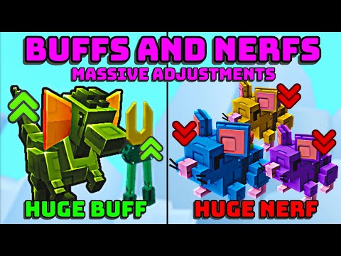 😱 MASSIVE DILOPHOSAURUS BUFF, MOCHI MOUSE NERF, AND MORE ADJUSTMENTS AND CHANGES IN GROW A GARDEN