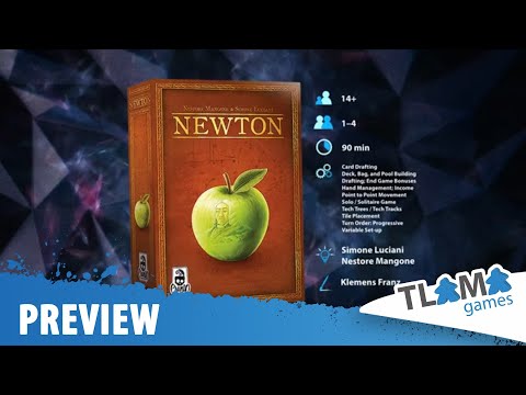 Newton  Velké objevy CZ/EN - strategická desková hra - YouTube Video