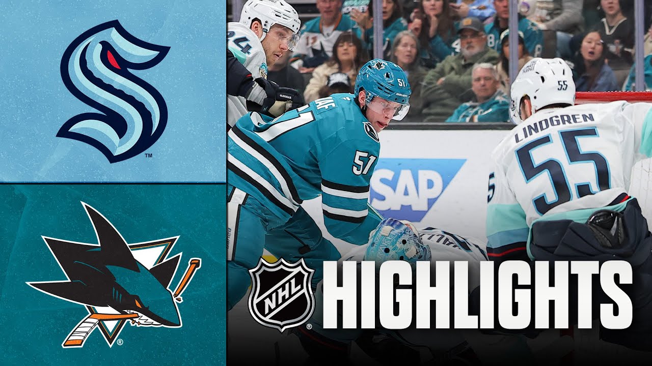 Kraken vs. Sharks | NHL Highlights | December 20, 2025