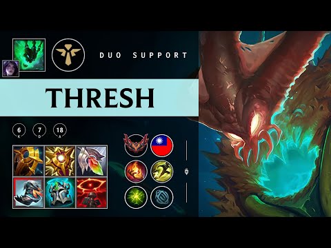 Thresh Support vs Maokai - TW Grandmaster Patch 25.22