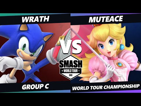 SWT Championship Group C - Wrath (Sonic) Vs. MuteAce (Peach) SSBU Ultimate Tournament