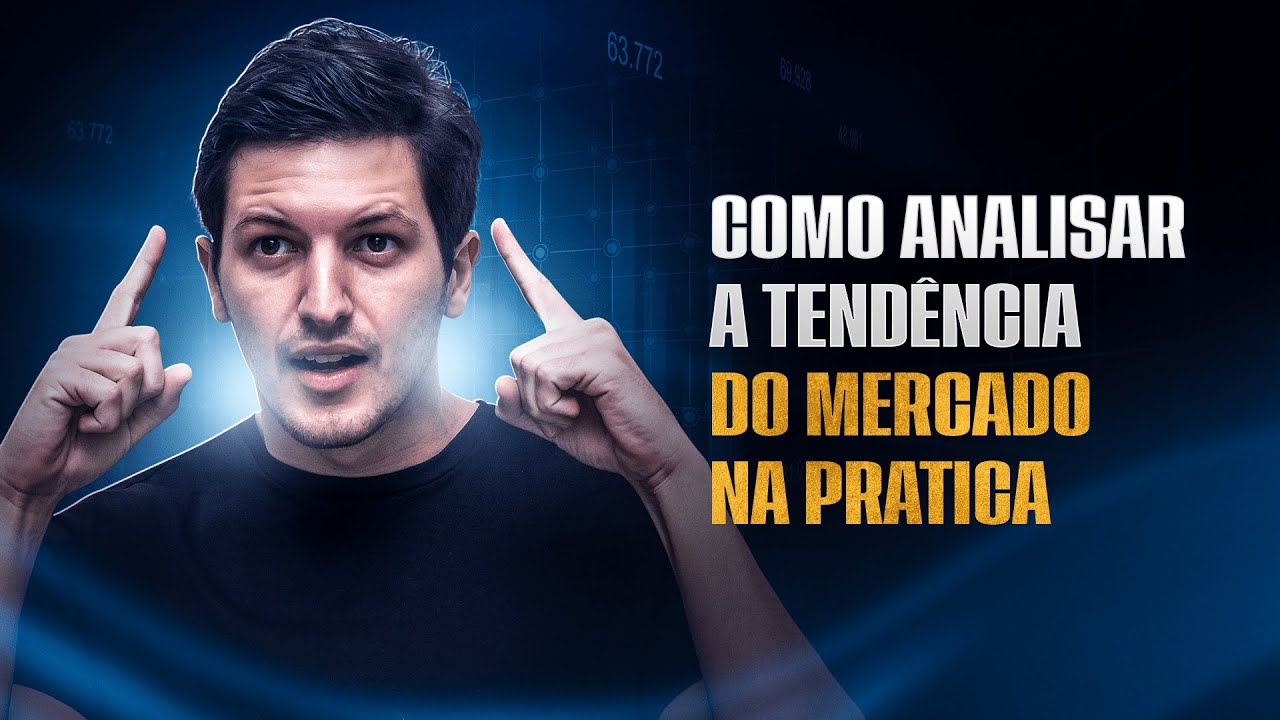 Aprenda como analisar e operar a tendência do mercado na prática através do gráfico .