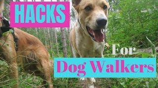 7 MAJOR Hacks for DOG WALKERS
