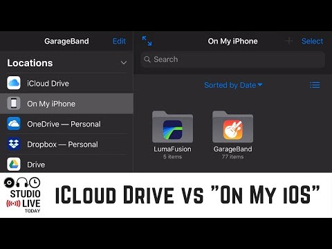 How to Understand GarageBand File Locations in iOS 11 (iPhone/iPad)