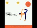 How To Do Suryanamaskar Or Sun Salutation Suryanamaskar For Beginners Ishan Yoga