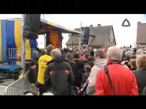 Wereldrecord fietsbelrinkelen te Zwalm op 27 feb 2011 (avs)