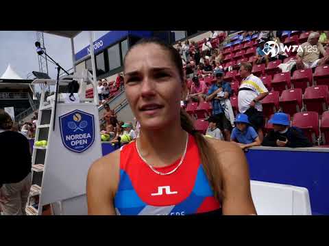 Intervju: Mirjam Björklund vidare - Nordea Open WTA 2023