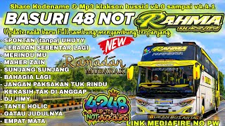 Download lagu UPDATE NEW TREND VIRAL🤘 UPDATE BASURI 48 NOT BUS RAHMA NUR SYIFA TERBARU! KODENAME  MP3 BUSSID mp3