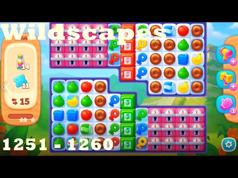 Wildscapes Level 1251 - 1260 HD Walkthrough | 3 - match game | gameplay | android | ios | pc | app