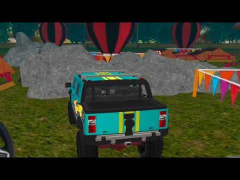 4x4 OFF road Jeep and Ford drive level- 26 #cargames3d #carstunts #jeepstunts