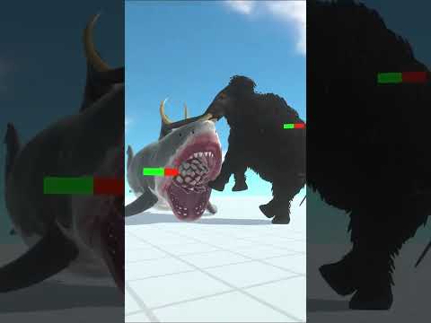ARBS Shorts｜ Wolly Mammoth vs Mutant Megalodon