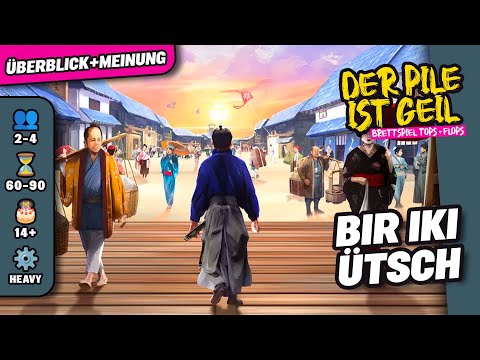 IKI - Die Handwerker und Händler von Edo - Giant Roc - Brettspiel - Der Pile ist geil