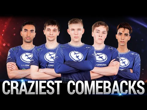 EG's (Evil Geniuses) CRAZIEST COMEBACKS AND MOST UNEXPECTED WINS in Dota 2 History - Vol 02
