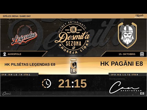 2020 10 15 HK Pilsētas Leģendas E8 - HK Pagāni E8