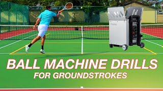 Improve Your Groundstrokes with These Creative Ball Machine Drills