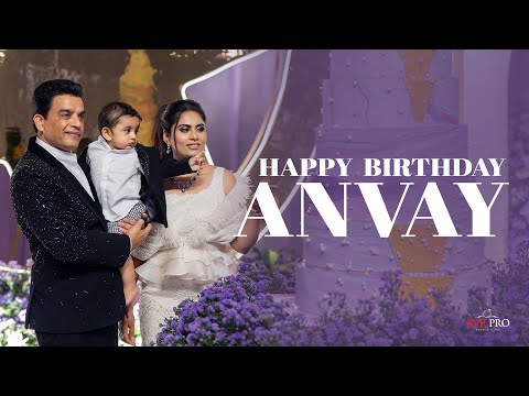 Dil Raju's son Anvay 1st Birthday | RVRPRO