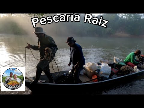 Pescaria raiz no rio Preto, em Minas Gerais